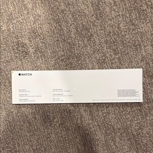 Apple Watch Band Sports Band White 40mm NWT